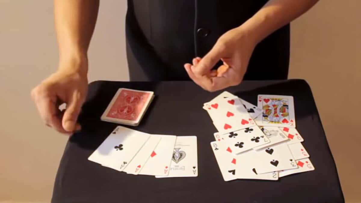 Four Aces Card Magic Trick