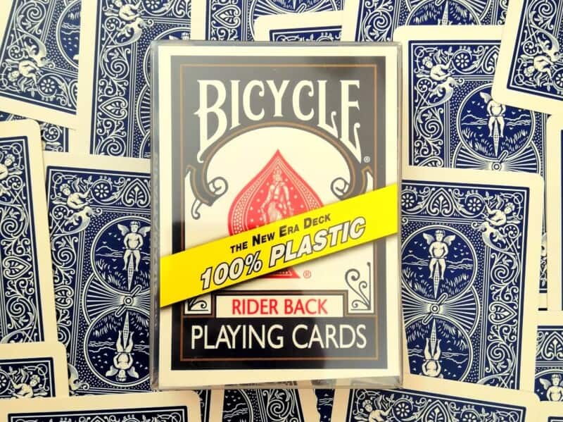 Plastic Bicycle Cards