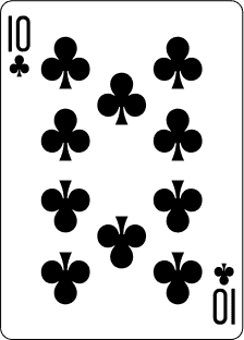 Ten Of Clubs