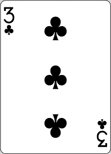 Three Of Clubs